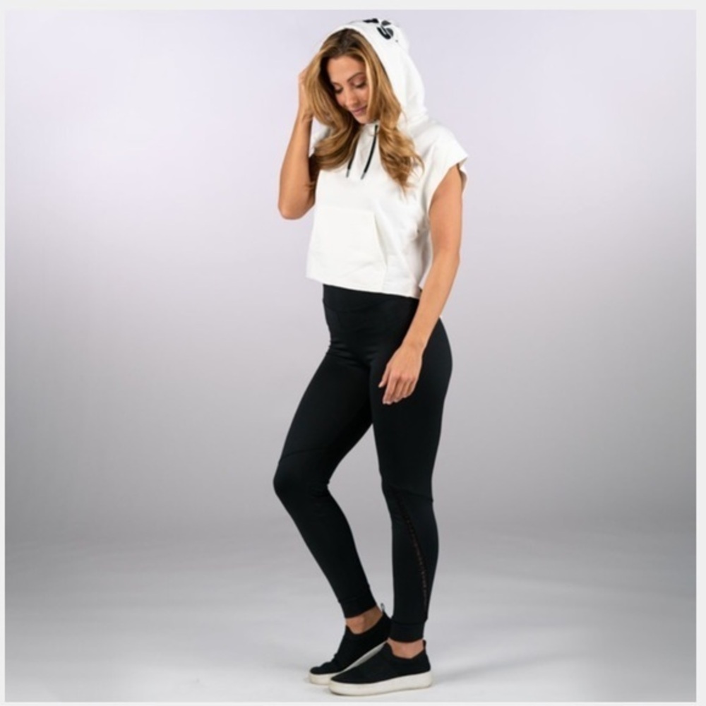 Sam Edelman Women's Boxer Hoodie with Leggings Set
